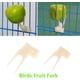 thumbnail image 5 of 12 Paquetes De Juguetes Para Masticar Columpio De Loros De Pájaros - Juguetes De Jaula De Pájaros De Campana Colgante Adecuados,11 Feliz Sencillez, 5 of 5