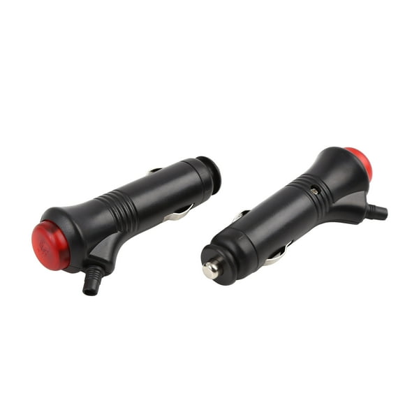 Unique Bargains 2pcs Car Cigarette Lighter Switch Adapter DC 12V 24V