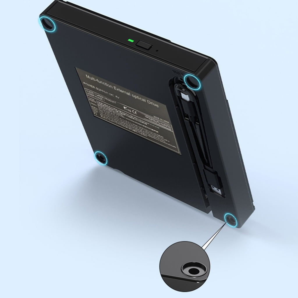 Universals External Opticals Drive USB3.0 High Transfer Speed Plugs and Play for PC Computers