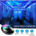 thumbnail image 5 of Light projector-Galaxy Projector-Night Light Projector Star Projector Bedroom Ocean Wave Projector Kids White Noise Music Bluetooth Starlight-Black, 5 of 6