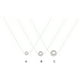 thumbnail image 5 of Jumpingount Collar de mujer Cadenas colgantes de plata Collares ajustables de moda Decoraciones Joyas de mujer para fiesta de citas Ropa, zapatos y accesorios Miscelánea 8mm Jumpingount AP012363-02, 5 of 6