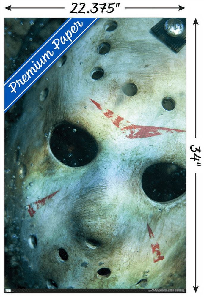 Friday the 13th - Underwater Wall Poster, 22.375" x 34"