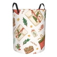 thumbnail image 2 of XMXT Collapsible Laundry Basket, Watercolor Realistic Gift Polyester Waterproof Laundry Hampers Dirty Clothes Hamper, 62L, 2 of 8