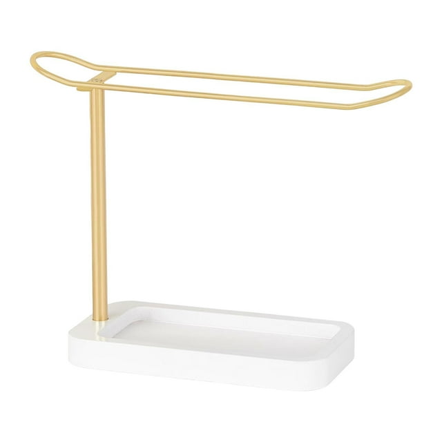 Organizador de accesorios para el cabello, soporte para coleteros, soporte para diademas, organizador de lazos para el cabello para tocador de mujeres