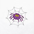thumbnail image 2 of Linum Home Textiles Spider - Embroidered Luxury Turkish Cotton Hand Towel, White, 2 of 2