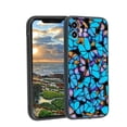 thumbnail image 1 of Compatible with iPhone 12 Phone Case, Butterflies 64 Case Men Women, Flexible Silicone Shockproof Case for iPhone 12, 1 of 1