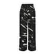 thumbnail image 4 of Puntoco Pantalón Ancho Con Cordón Y Estampado De Lunares A La Moda Para Mujer Gris M, 4 of 5