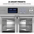 thumbnail image 3 of Kalorik MAXX 26 QT Stainless Steel Digital Air Fryer Oven AFO-46045-SS, 3 of 5