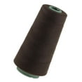 thumbnail image 1 of Professional Salon Hair Weft Weaving Sewing Decor Thread for Hair Extensions Beige , Dark Brown 11 x 5cm, 1 of 7