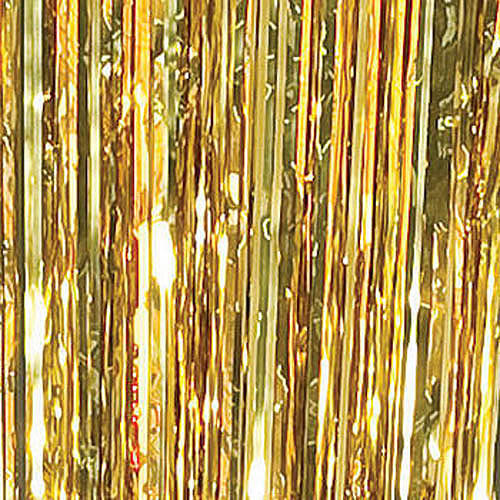 Foil Curtain Gold Walmart Com