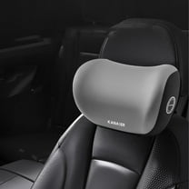 Ckraxd Ergonomic Memory Foam Car Neck Pillow for Comfortable Driving, Easy-to-Install Headrest Support for Pain Relief