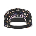 thumbnail image 4 of Haiem Snake And Floral1 Classic Snapback Cap Flat Bill Hat Baseball Cap Adjustable Size Cotton Dad Hat, 4 of 9