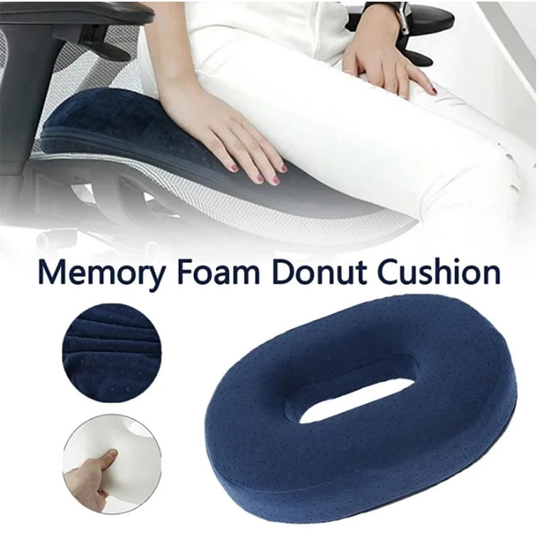 Nicoone Coussin de siège de voiture pour le coccyx sciatique, soulagement de la douleur du coccyx, pour siège conducteur de voiture, chaise de bureau, fauteuil roulant, conducteur de camion