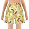 thumbnail image 5 of joogoo Yellow Banana Boys Swim Trunks Beach Swimsuit Shorts Boxer 8Y, 5 of 8