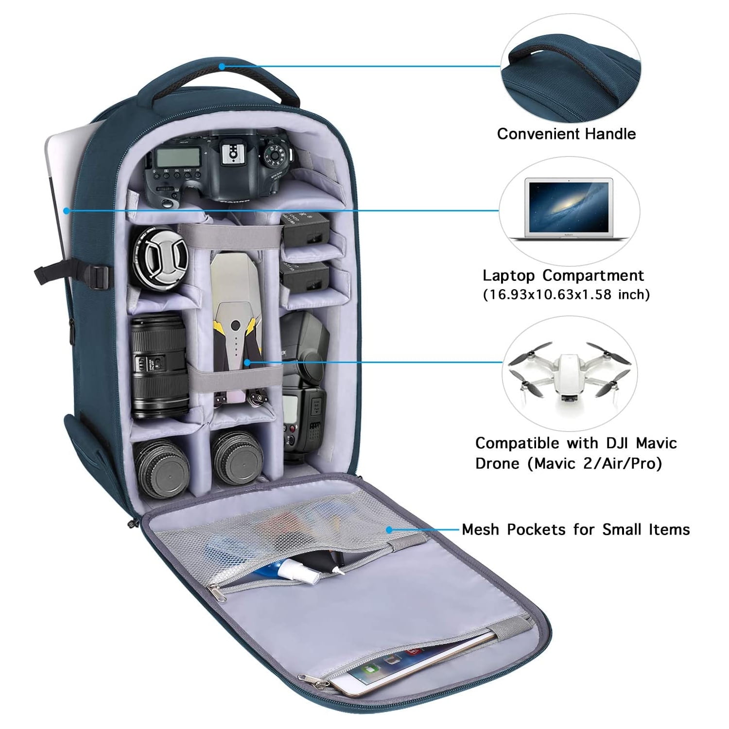 Free Shipping! Mosiso Camera Backpack for Canon/Nikon/Sony