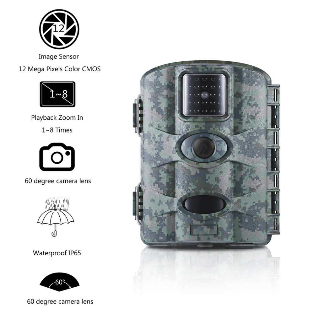 Details about / Outdoor Hunting Trail Camera 12MP 1080P IP65 Night Vision Wildlife Cam Scouting