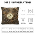 thumbnail image 5 of JEUXUS Cool Steampunk Throw Pillow Covers Pillow Cover with Zipper Throw Pillow Cases Double Sided Plush Pillow Covers Decorative Throw Pillows Covers for Couch Living Room Bedroom, 5 of 5