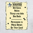 thumbnail image 4 of CafePress - Wanted Metal Detecting - Men's Classic Graphic T-Shirt, 4 of 5
