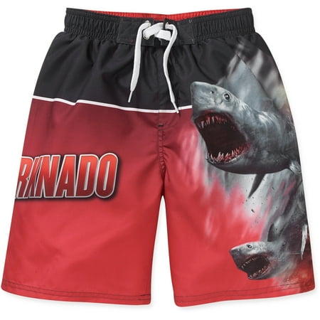 Sharknado Boys' Swim Trunk