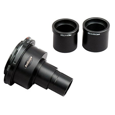 Image of AmScope Nikon SLR/DSLR Camera Adapter for Microscopes New