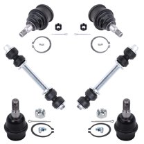 Detroit Axle - 6pc Front Ball Joints Sway Bars for Ford Expedition F-150 F-250 Lincoln Navigator
