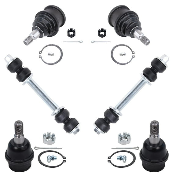 Detroit Axle - 6pc Front Ball Joints Sway Bars for Ford Expedition F-150 F-250 Lincoln Navigator