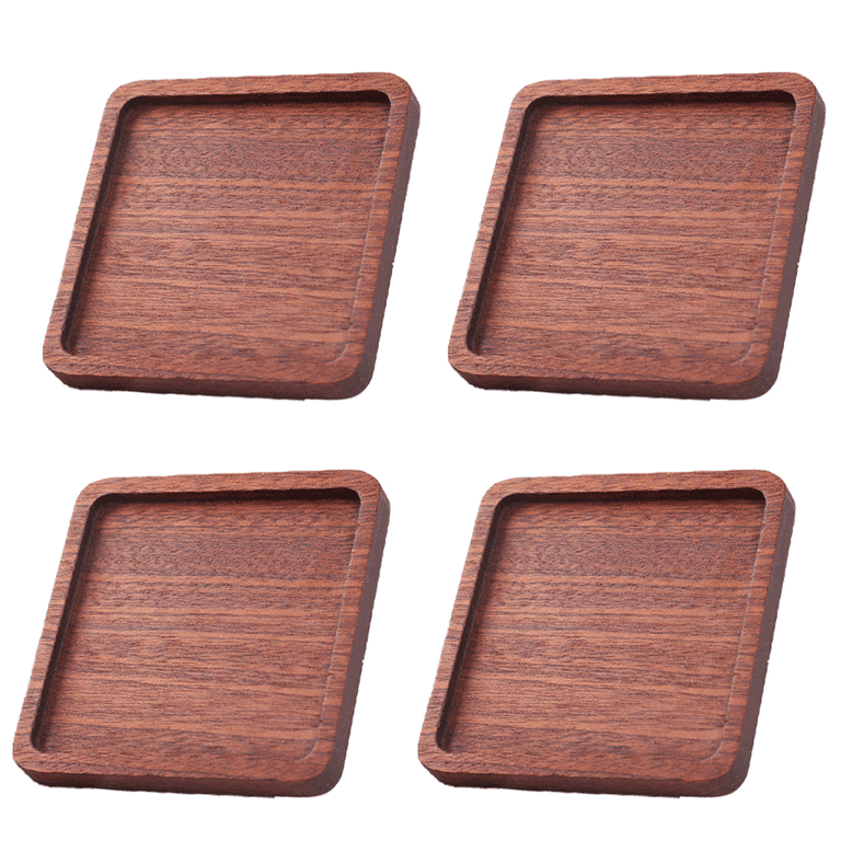 Wood Coasters for Drinks, Wooden Coasters for Drinks Absorbent