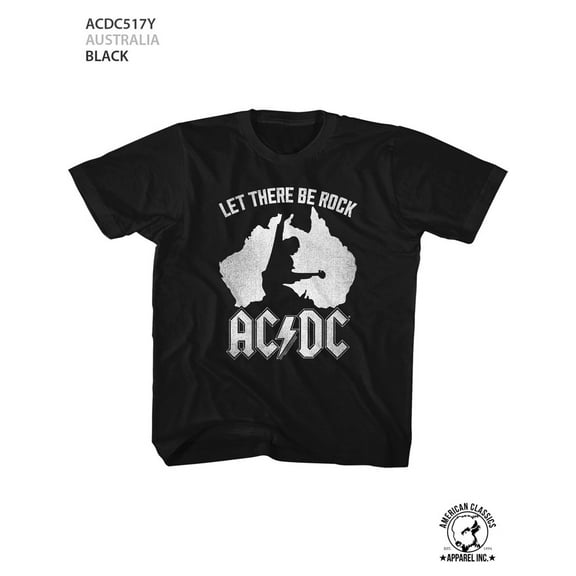 AC/DC Australia Black Children's T-Shirt