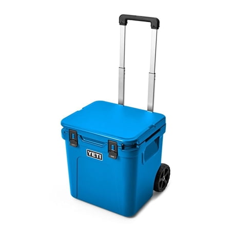 Yeti Roadie 48 Wheeled Hard Cooler Big Wave Blue