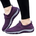 thumbnail image 3 of Sopiago Shoes Women Women's Shoes Walking Lightweight Tennis Fashion Sneakers Sports Workout Gym Shoes for Running Purple,41, 3 of 6