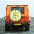 thumbnail image 6 of Rateoe Green Pears1 Pattern Tire Cover Wheel Protectors Weatherproof Wheel Covers Universal Fit for Trailer Rv SUV Truck Camper Travel Trailers Accessories-16 inch, 6 of 6