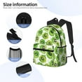 thumbnail image 3 of Balery Green Kiwi Mochila para Mujeres y Hombres, Mochila Ligera Casual para Viajes, Mochila Clásica Básica para la Universidad, 3 of 6