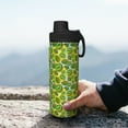 thumbnail image 7 of Pofeuu Watercolor Kiwi Fruits Summer Print 18oz Sports Insulated Kettle Stainless Steel Vacuum Water Bottle Leakproof Sport Flask, 7 of 7