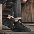 thumbnail image 6 of XIMIN Men's Fashionable Thick-Soled Workwear Boots Wear-Resistant Korean Version Thickened Lightweight Trendy Versatile and Breathable Casual Shoes, 6 of 7