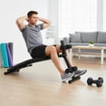thumbnail image 2 of Goplus Full Body Sit Up Bench, Abdominal Workout Bench with 5-Position Adjustable Height, 2 of 10