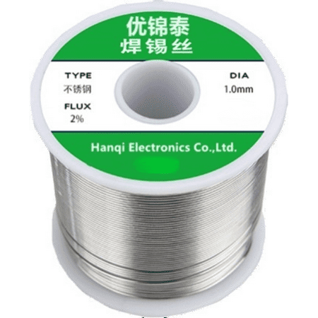 

50g Leaded Stainless Steel Solder Wire Soldering Copper Iron Zinc 18650 Lithium Battery Nickel Sheet Soldering Tin Wire