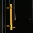 thumbnail image 5 of 3-3/4 in. Screw Center Solid Steel Knurled Euro Bar Pull, 5 of 6
