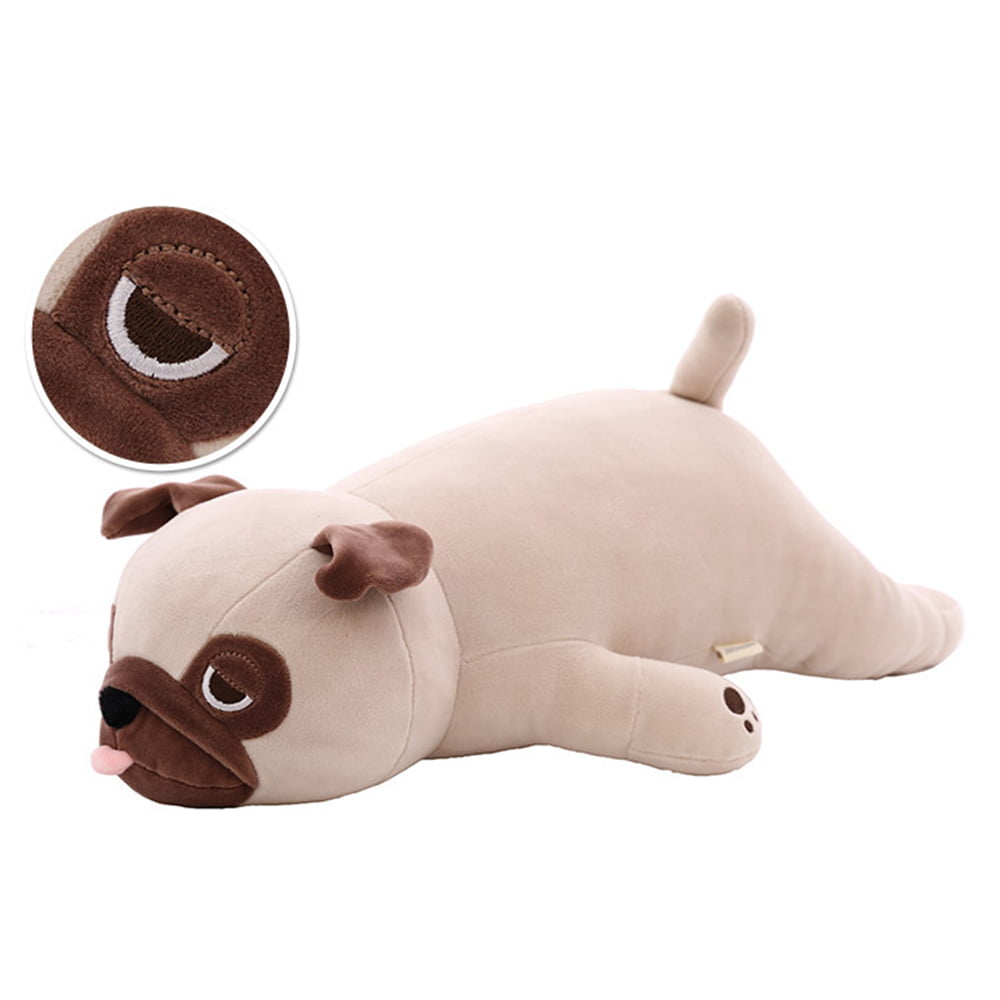 30'' Pugs Plush Stuffed Animal Dog Children Hugging Pillow Sleeping Comfort  Cushion Soft Plush Toy 