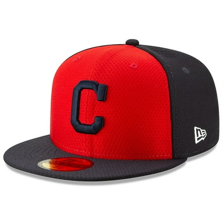 - Cleveland Indians New Era 2019 Batting Practice 59FIFTY Fitted Hat - Red/Navy