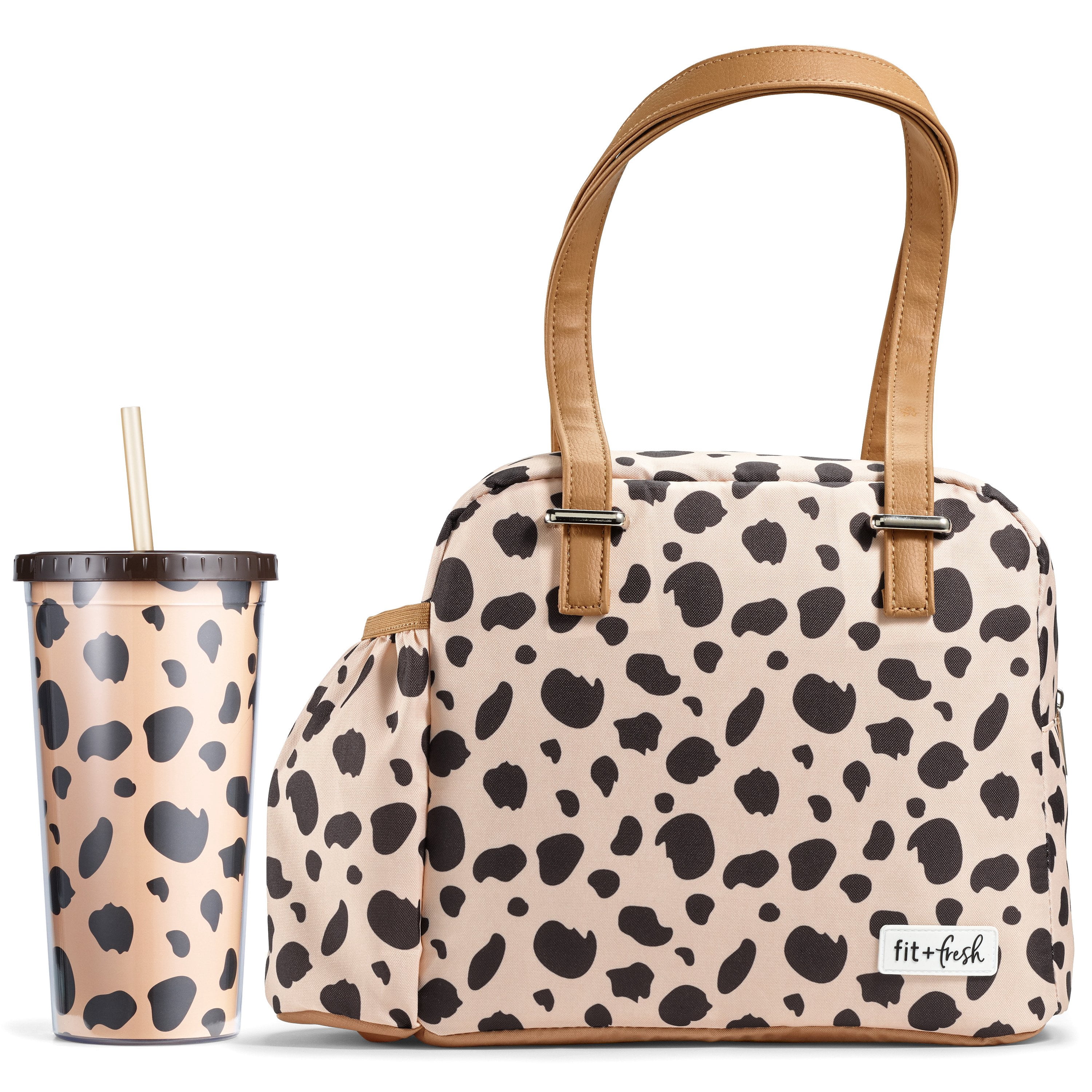 Fit & Fresh Lunch Bag For Women, Laketown Bag, Cheetah