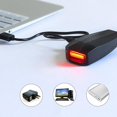 thumbnail image 5 of Alarma de bicicleta antirrobo inteligente, luz trasera de bicicleta recargable, bocina eléctrica de advertencia, buscador de bicicletas con control remoto, acceso eléctrico impermeable para bicicleta, 5 of 5