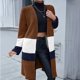 thumbnail image 1 of Puntoco Moda Mujer Trajes Manga larga Sólido Outwear Mantener caliente Invierno tops Abrigos Selecciones de flash Puntoco Puntoco-7317, 1 of 5