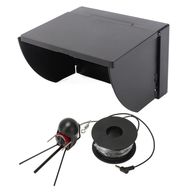 Cámara de Pesca Submarina HD de 4,3 Pulgadas Con 12 Luces Nocturnas IP68 Buscador de Peces Impermeable para pescar