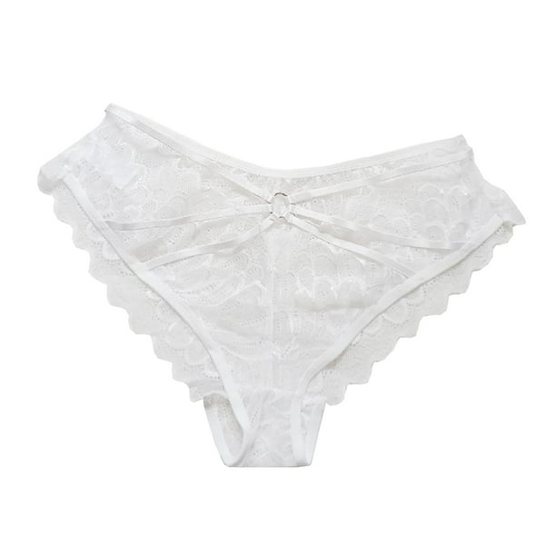 Fvwitlyh Lingerie Sexy Woman Lace Women'S Transparent Panties Briefs 
