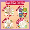thumbnail image 3 of Juego de mesa de madera Nene Toys BALLFALL Jumbo Kids 3-9 Years, 3 of 8