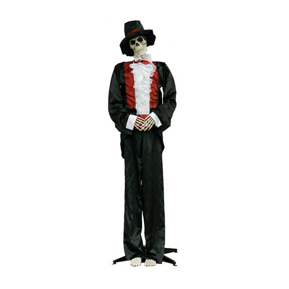 Zombie Skeleton Groom Halloween Decorative Standing Figurine