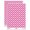 Hot Pink, variant on Castle Turret Tower Solid 200+ Round Stickers - Light Green - Matte Finish - 0.50" Size