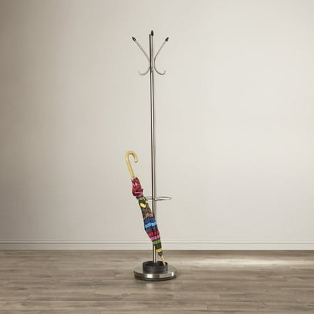 Orren Ellis Badri Coat Rack with Umbrella Stand