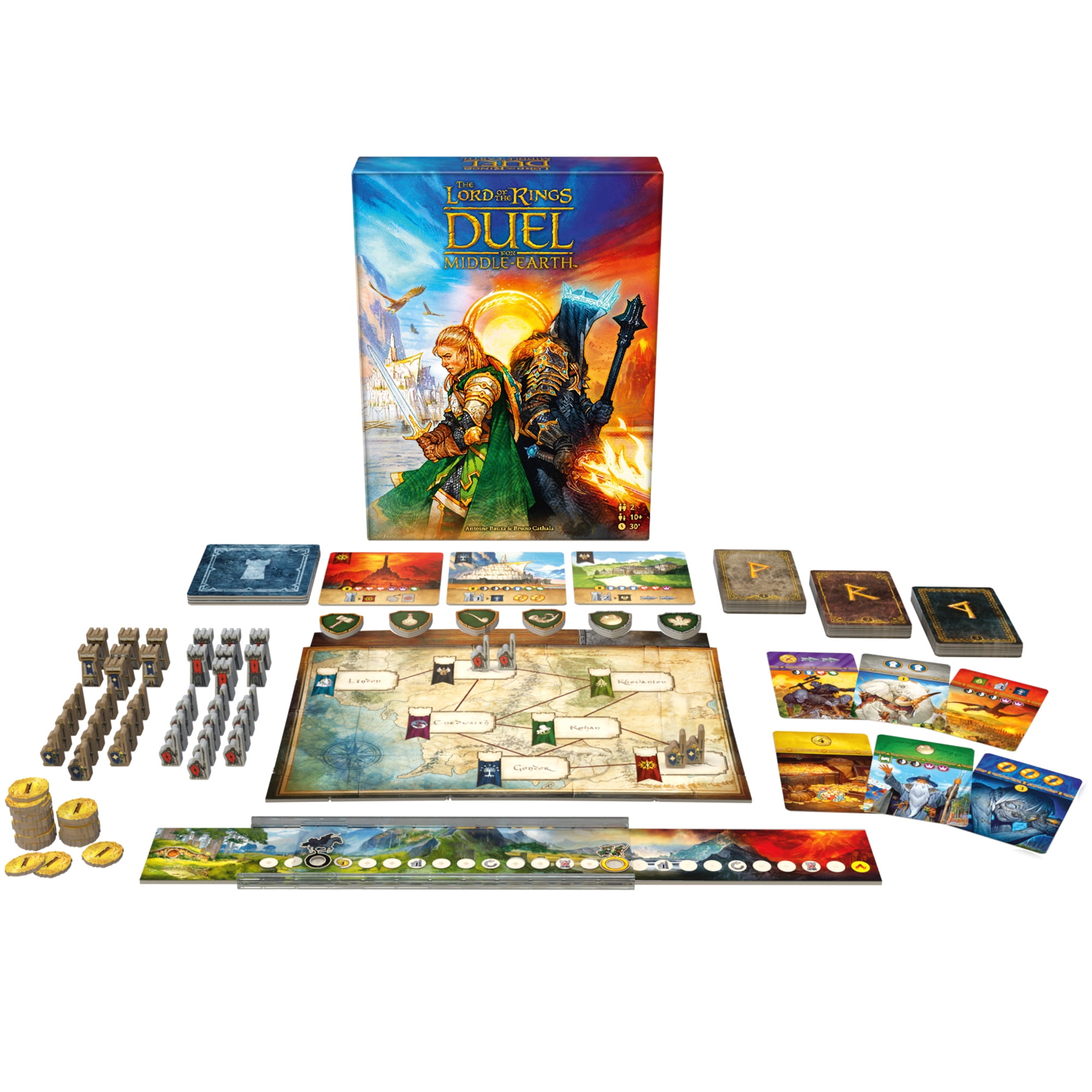 The Lord of the Rings: Duel for Middle-Earth Strategy Board Game for Ages 10+, from Asmodee