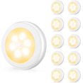 thumbnail image 1 of TEYJRY Upgraded Motion Sensor LED Night Light, Non-Fall Cordless Battery-Powered Wall Light, Stick-on Magnet Closet Lights, Safe, 1 of 1